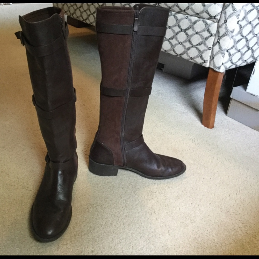 Cole Haan Leather/Suede boots size 10.5